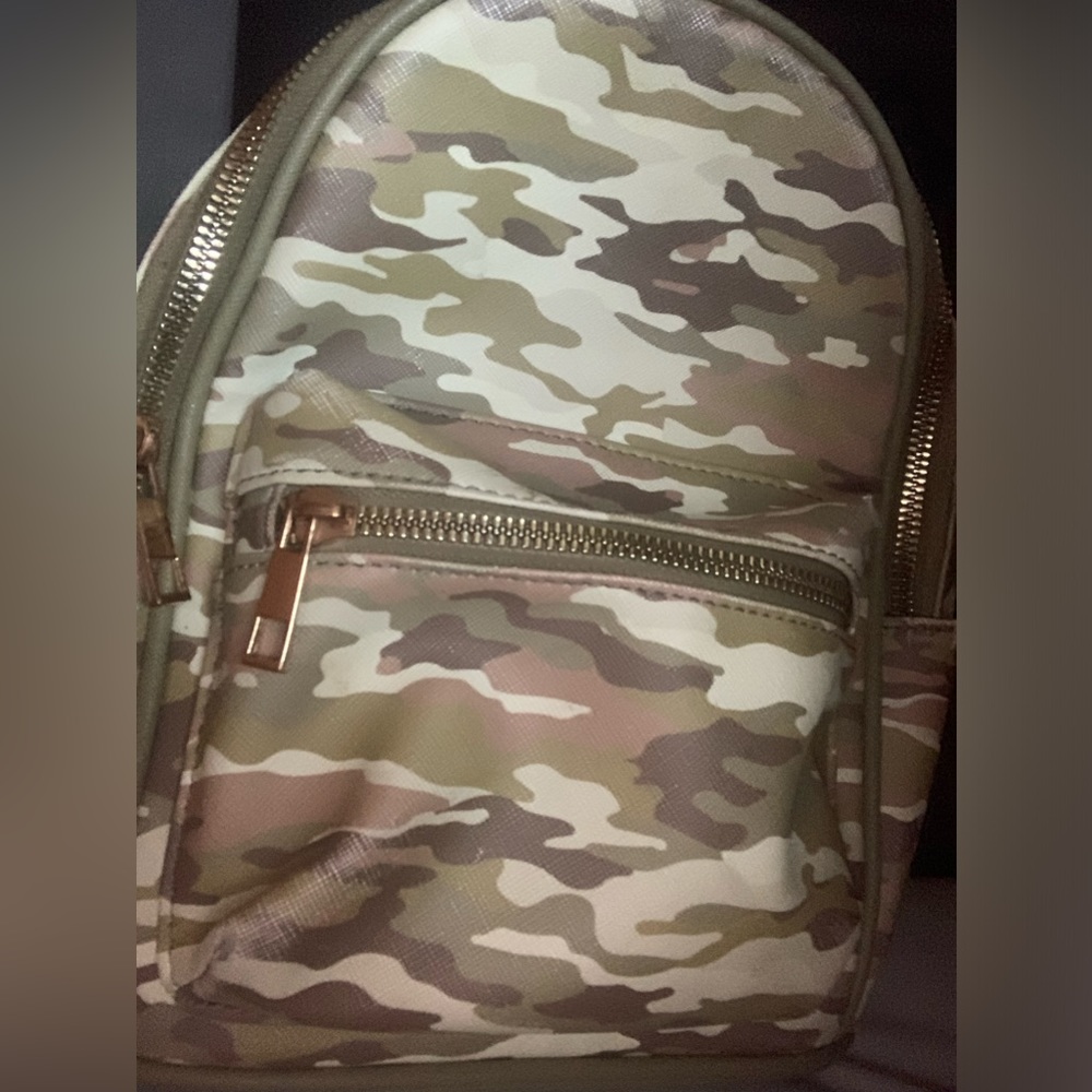 Camouflage book bag it’s from LD
